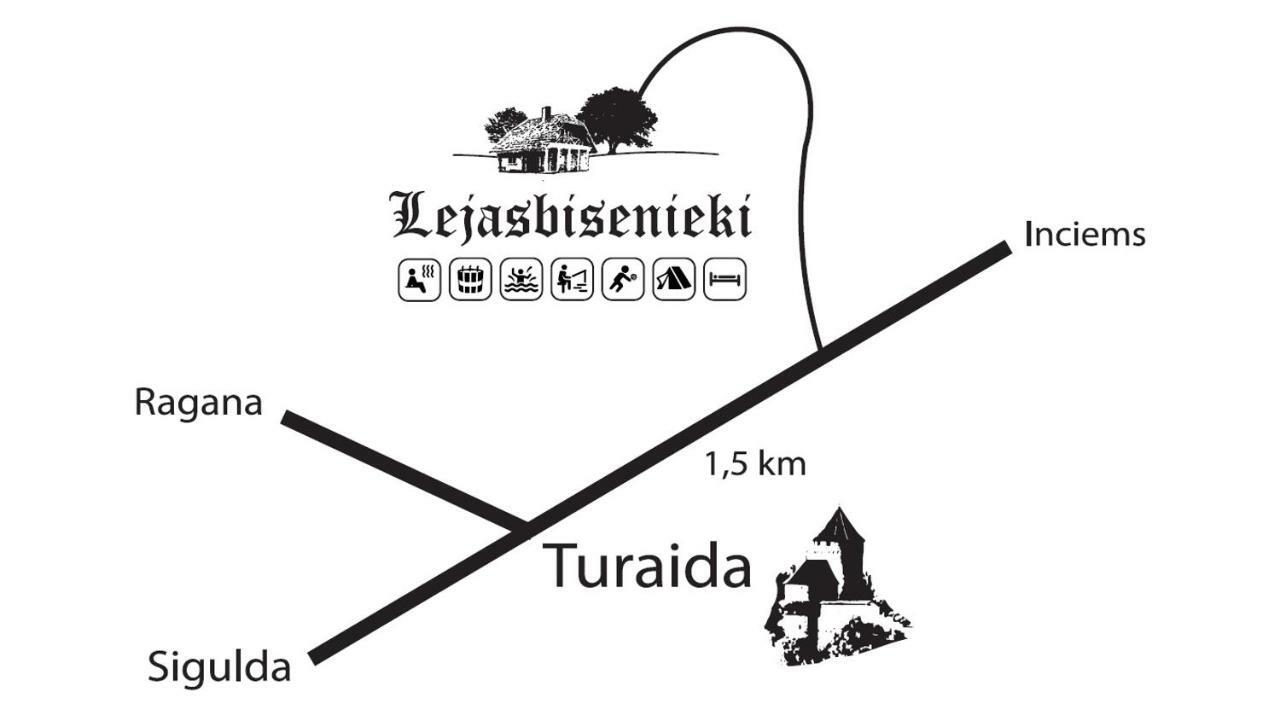 TuraidaLejasbisenieki别墅 外观 照片